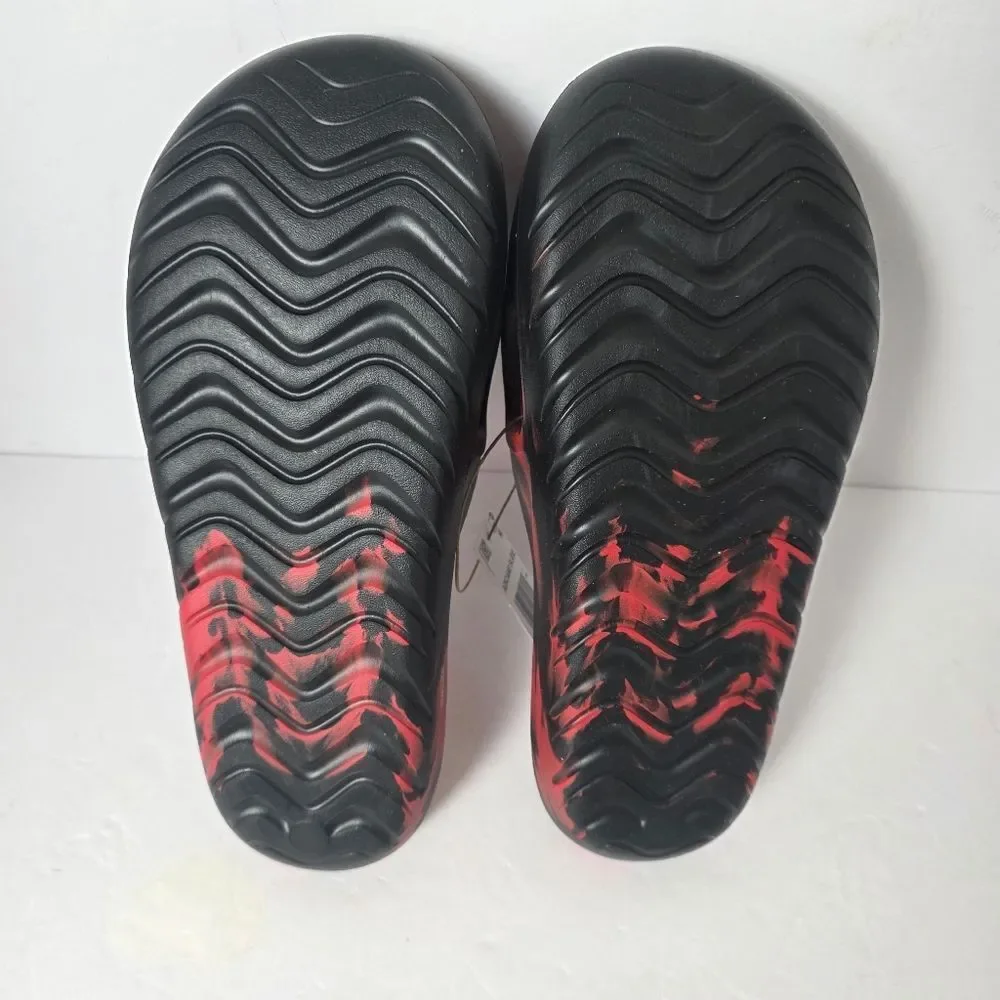 Adidas Adicane Patrick Mahomes Slide Sandals Red Black Size 8 New